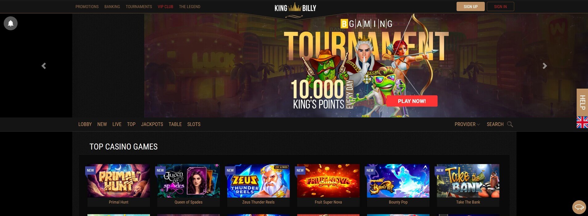 kingbillycasinocom-Website-Review