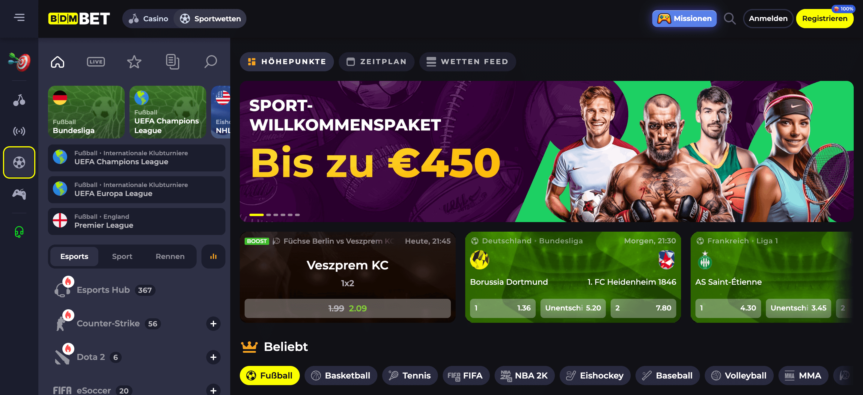 BDMbet Sport